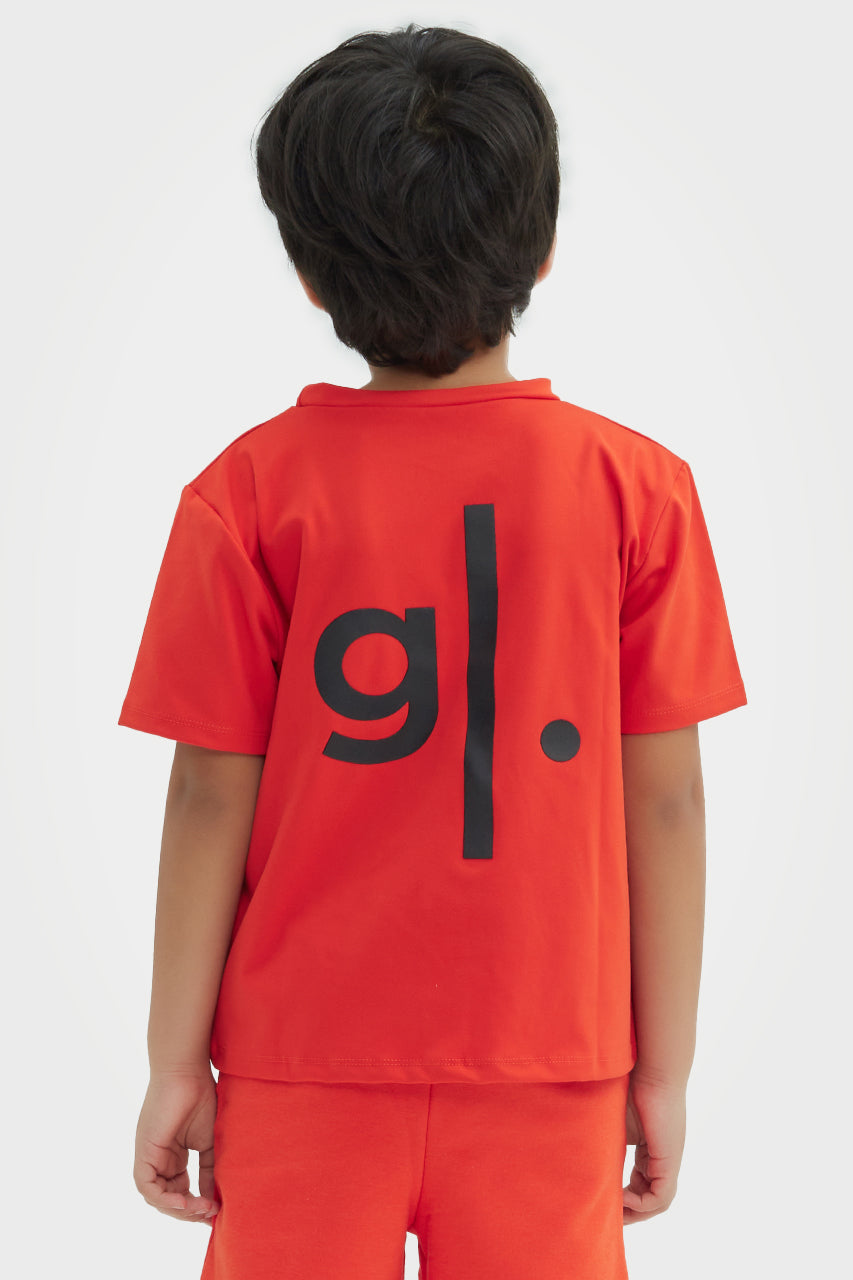 T-shirt garçon coupe classique écoresponsable