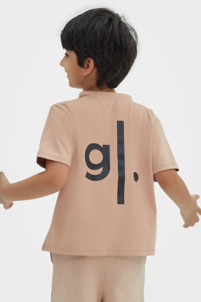 T-shirt garçon coupe classique écoresponsable