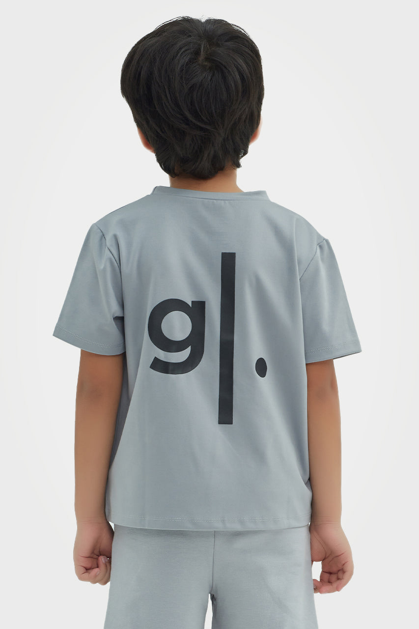T-shirt garçon coupe classique écoresponsable