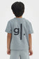 T-shirt garçon coupe classique écoresponsable