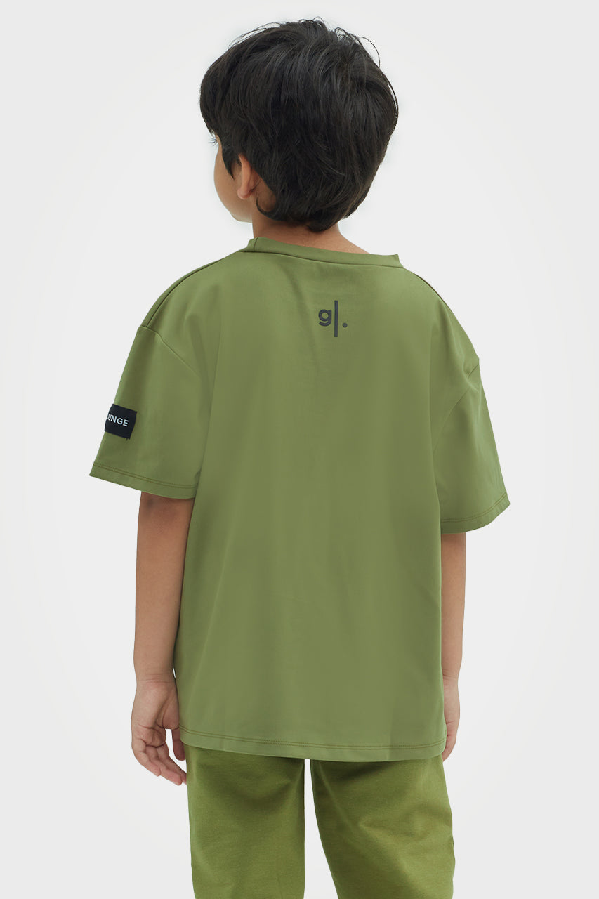 T-shirt oversize écoresponsable pour garçons