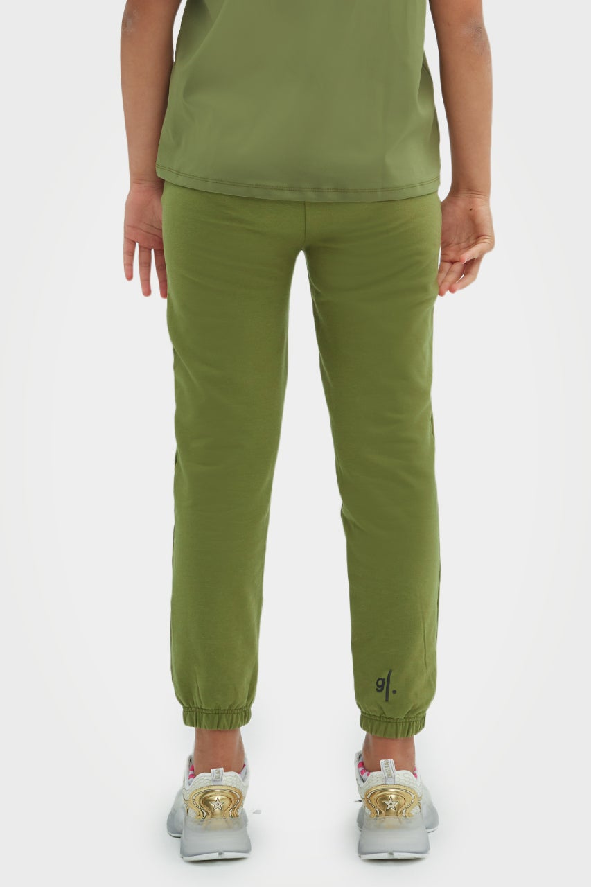 Pantalon de jogging pour filles en bambou bio