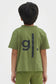 T-shirt garçon coupe classique écoresponsable
