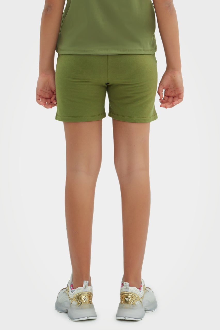 Shorts de détente pour filles en bambou bio
