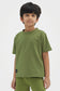 T-shirt garçon coupe classique écoresponsable