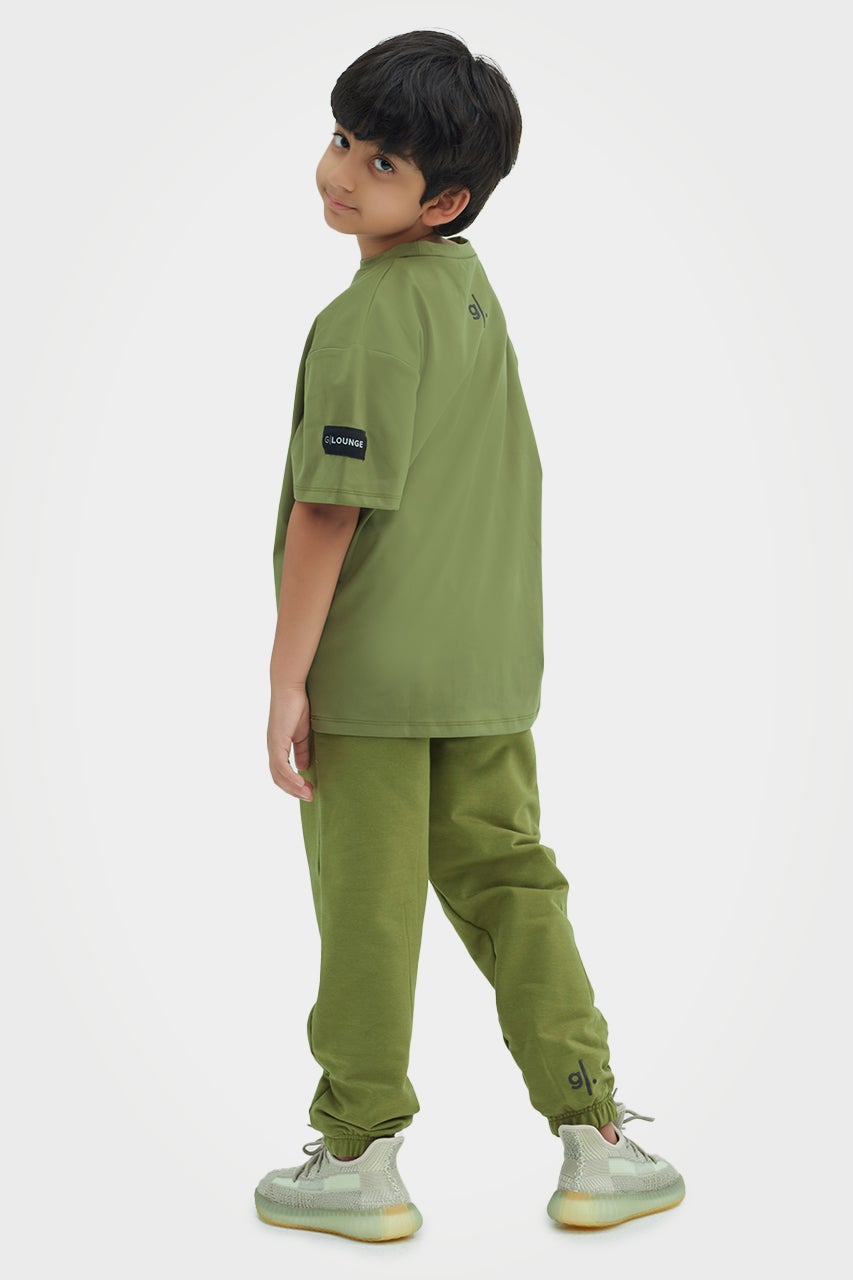 T-shirt oversize écoresponsable pour garçons