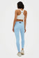 Leggings longs et éco-responsables pour femmes, taille basse, GL.