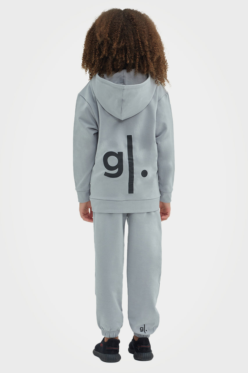 Sweat à capuche zippé en bambou bio pour filles