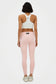 Leggings longs et éco-responsables pour femmes, taille basse, GL.