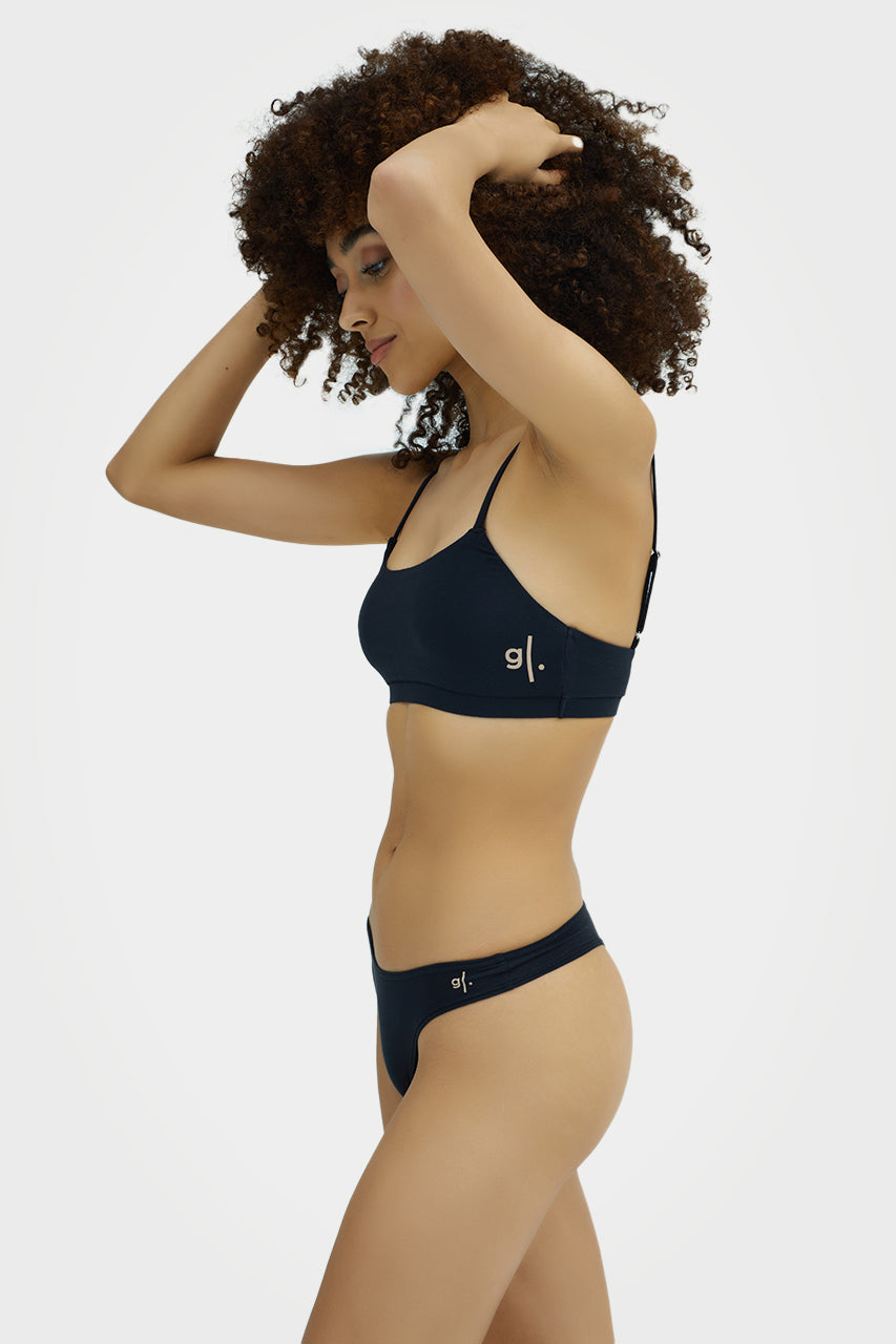 Soutien-gorge souple en bambou biologique pour femme