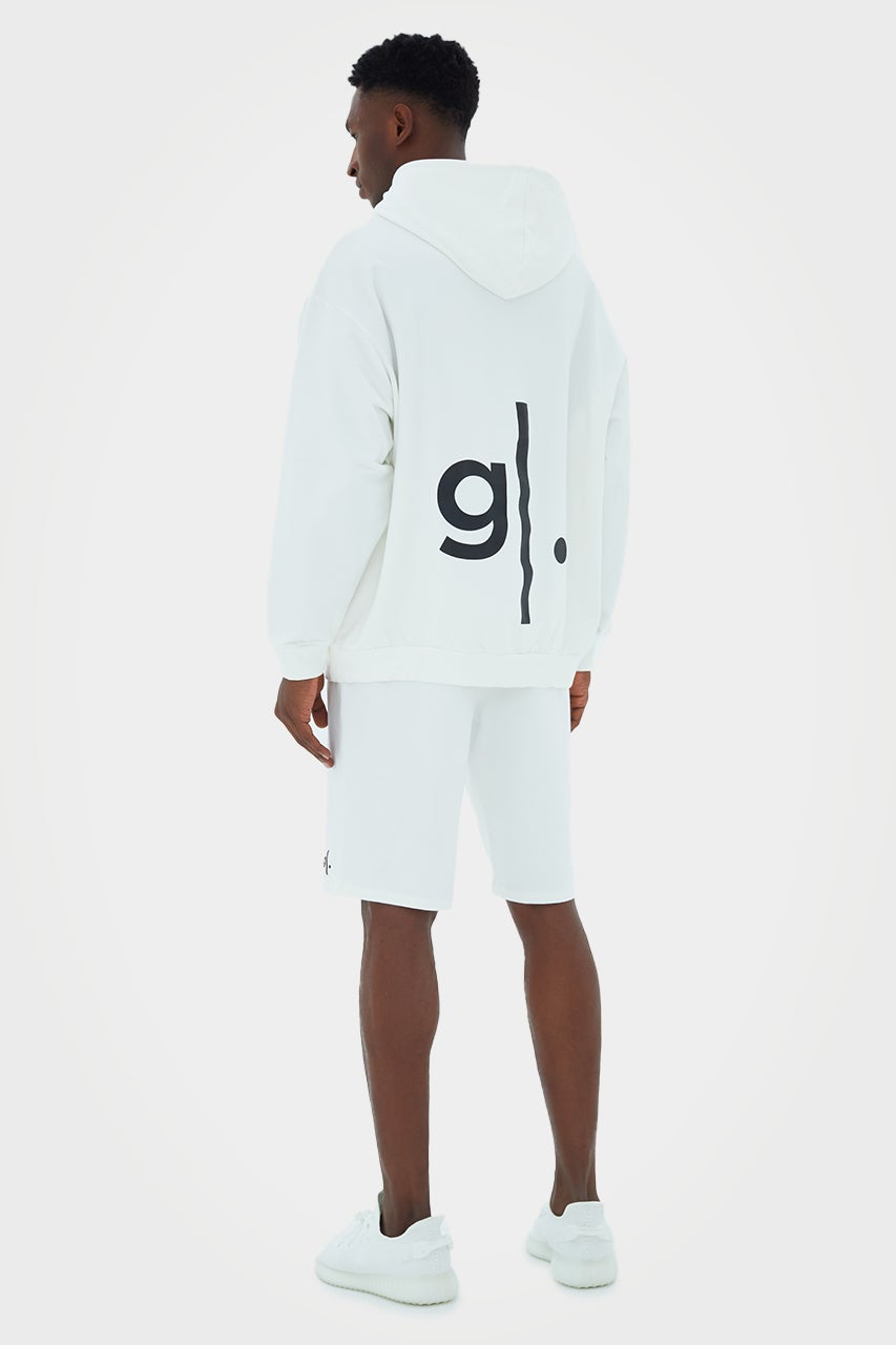 Sweat à capuche oversize pour homme en bambou bio