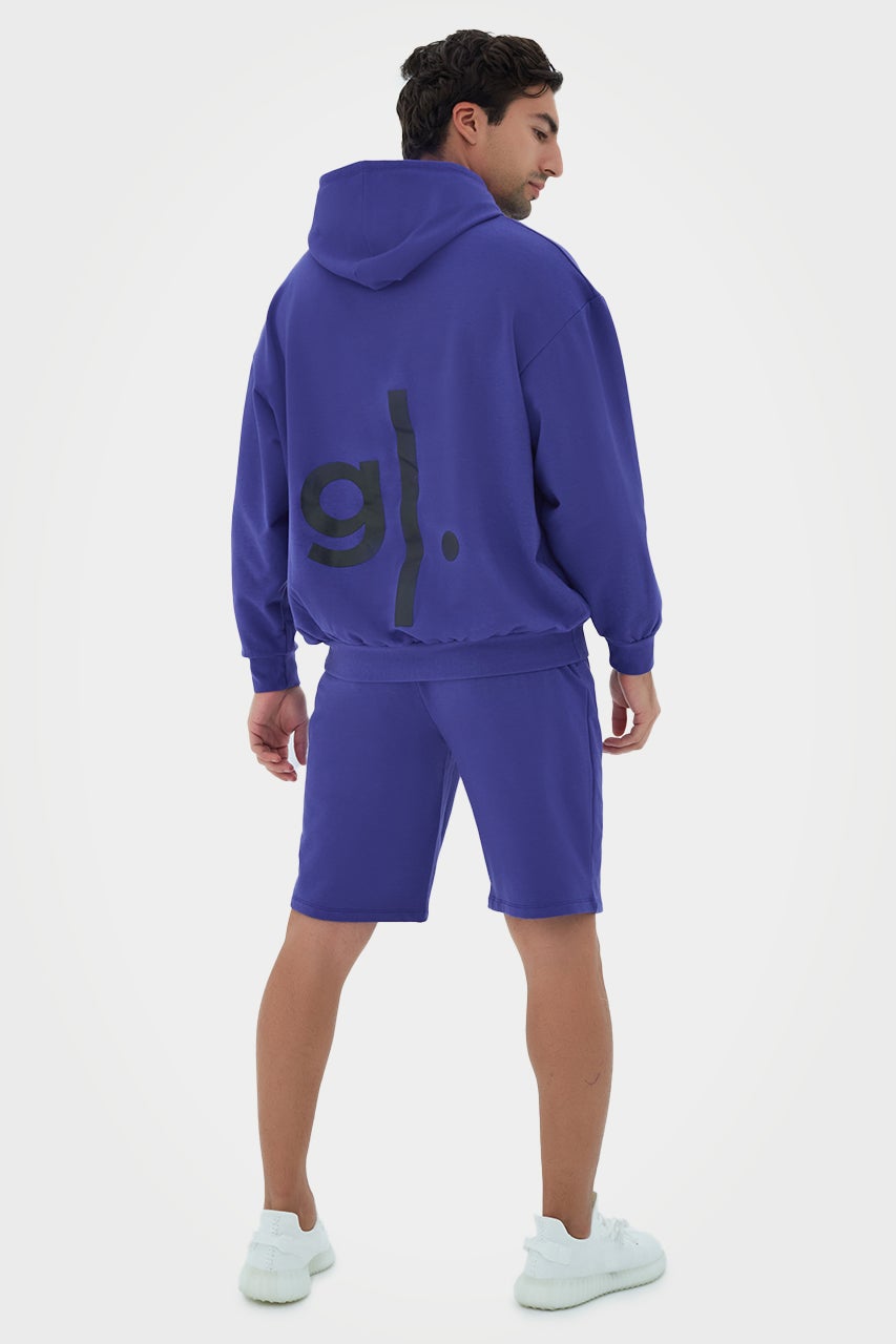 Sweat à capuche oversize pour homme en bambou bio