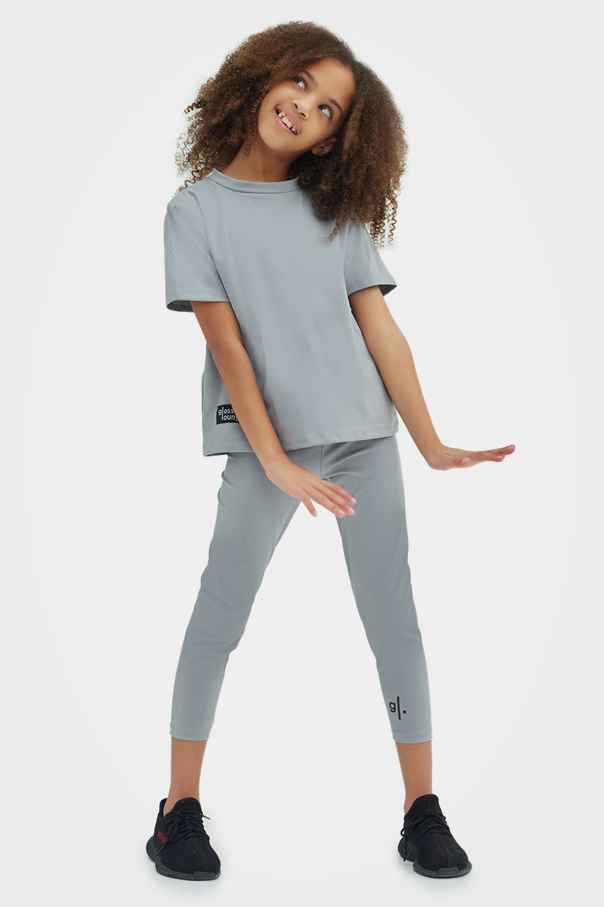 Leggings longs et durables à taille haute pour filles