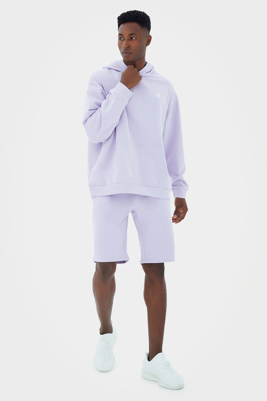 Sweat à capuche oversize pour homme en bambou bio