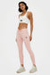 Leggings longs et éco-responsables pour femmes, taille basse, GL.