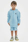Sweat à capuche zippé confortable en bambou biologique pour garçons