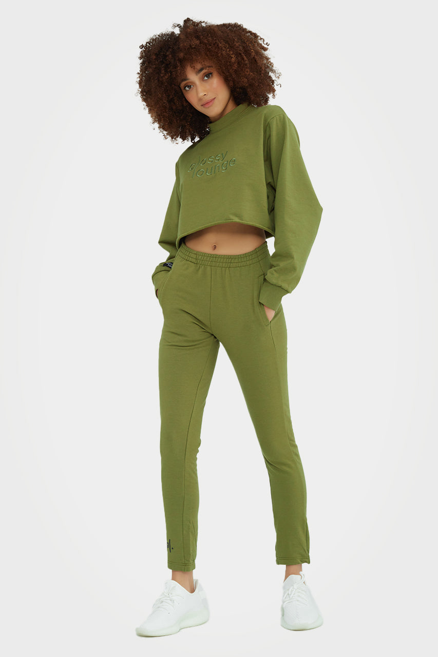 Pantalon de jogging moulant en bambou bio pour femmes