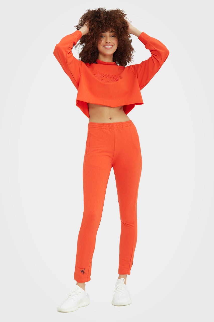 Pantalon de jogging moulant en bambou bio pour femmes