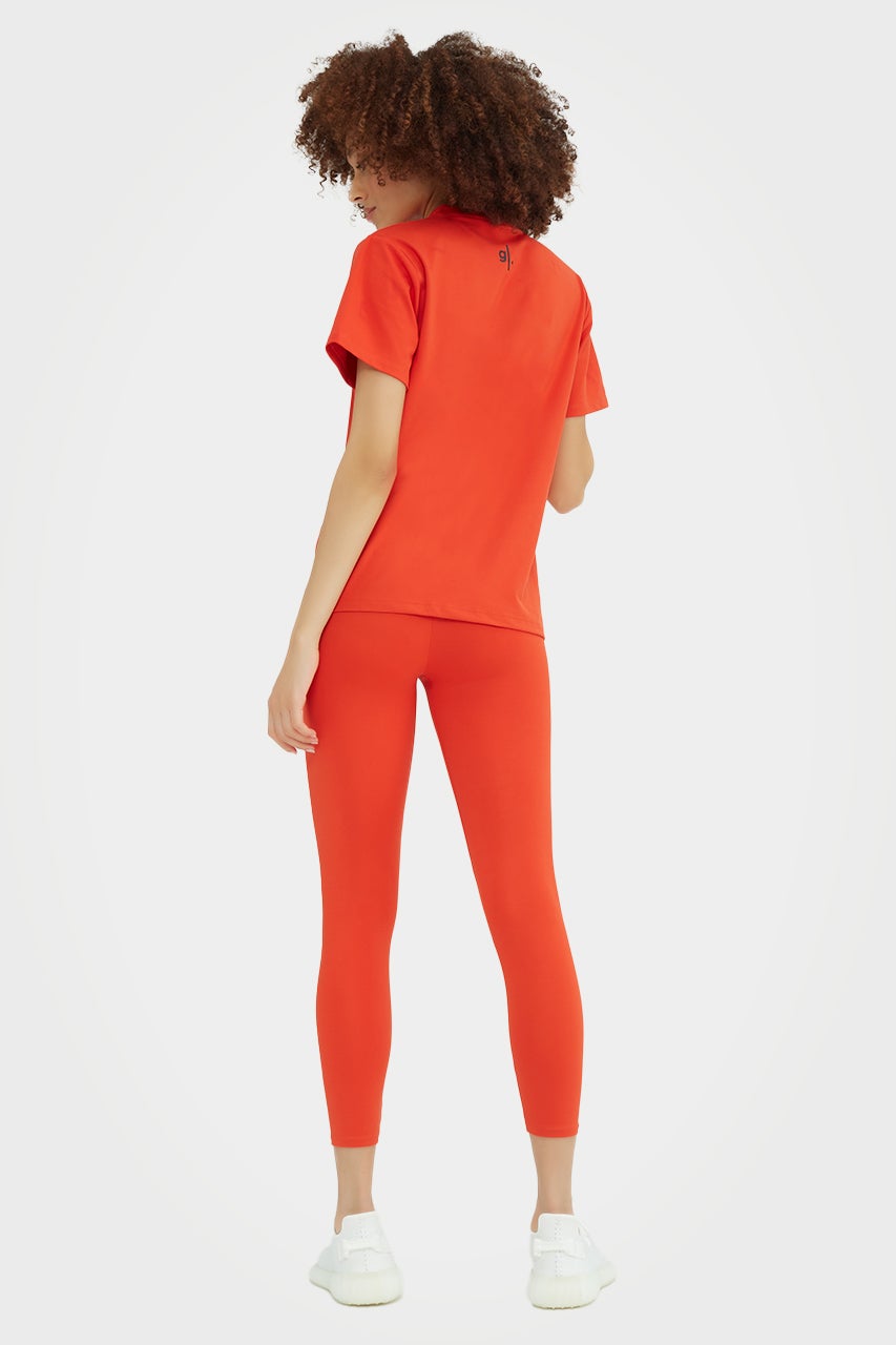 Leggings longs et durables pour femmes, taille haute, sculptants et durables.