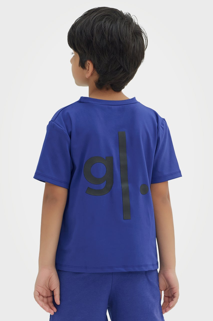 T-shirt garçon coupe classique écoresponsable