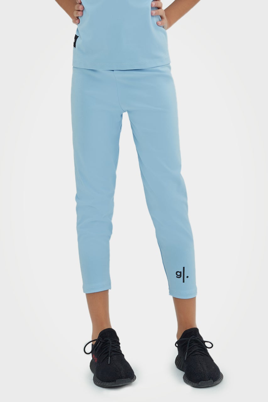 Leggings longs et durables à taille haute pour filles