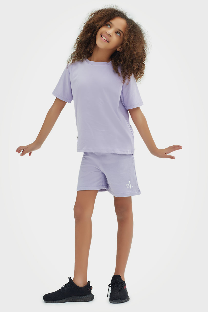 Shorts de détente pour filles en bambou bio
