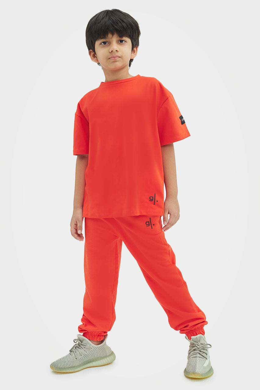 Pantalon de jogging pour garçon en bambou biologique