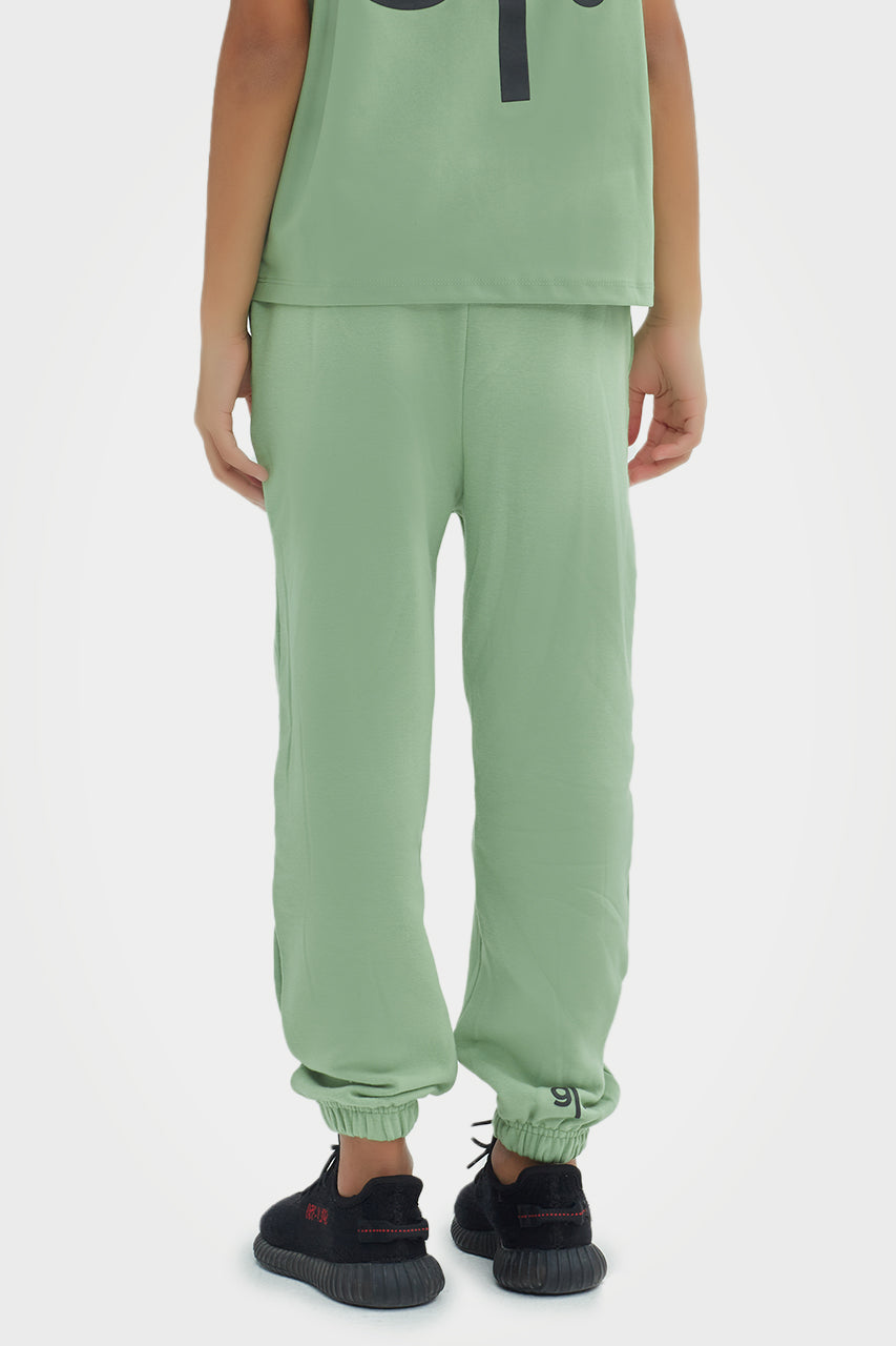 Pantalon de jogging pour filles en bambou bio