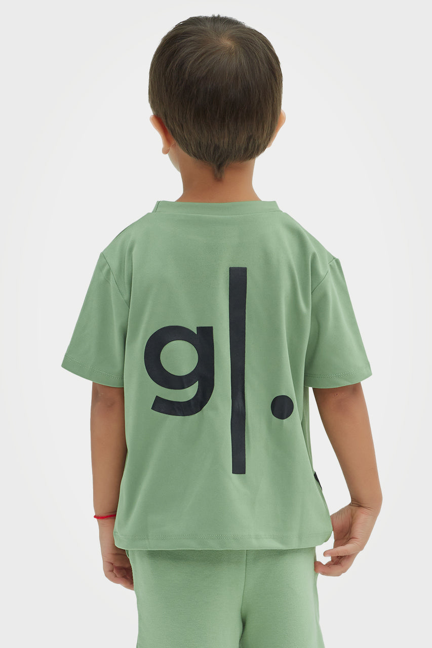 T-shirt garçon coupe classique écoresponsable