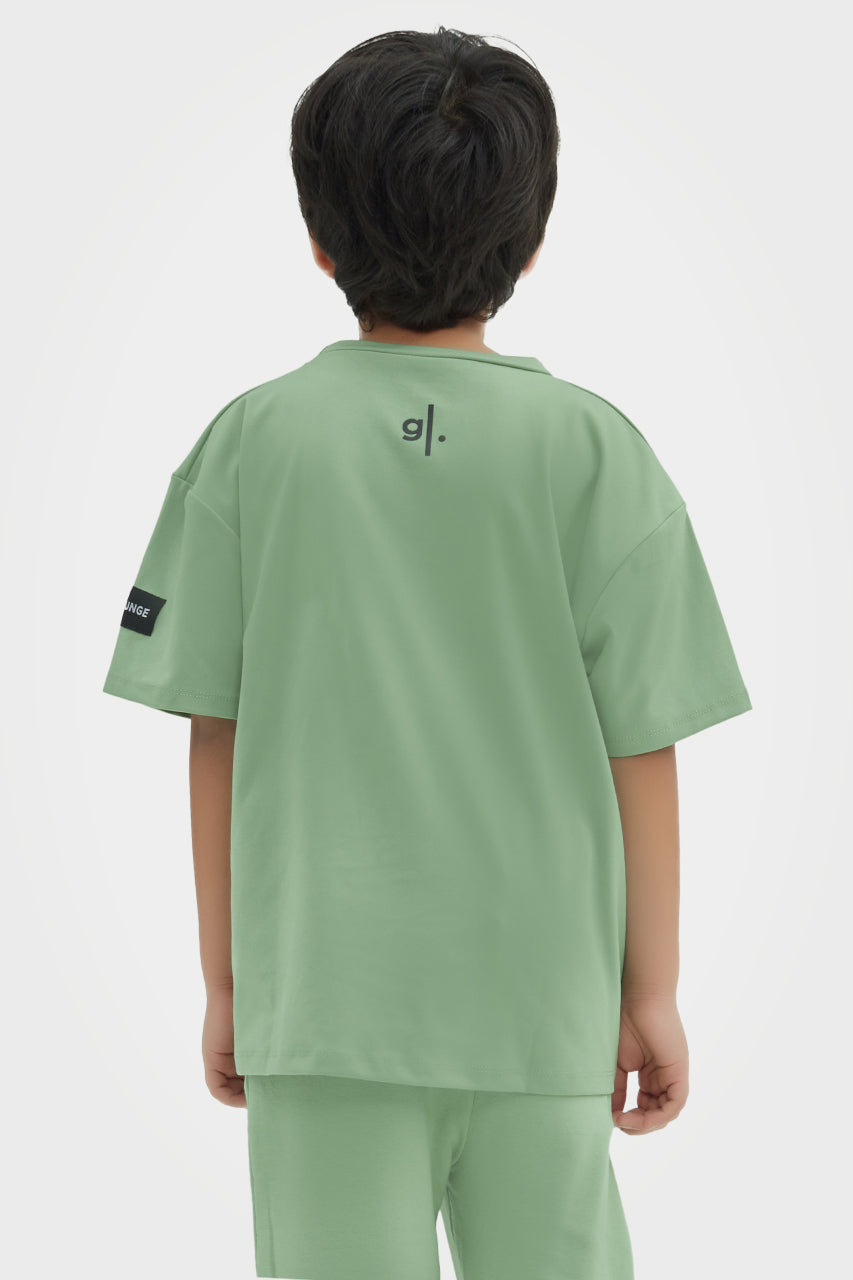 T-shirt oversize écoresponsable pour garçons