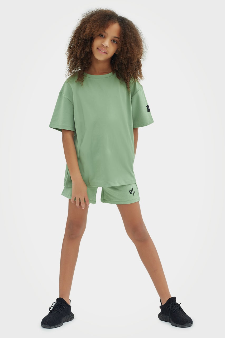 Shorts de détente pour filles en bambou bio