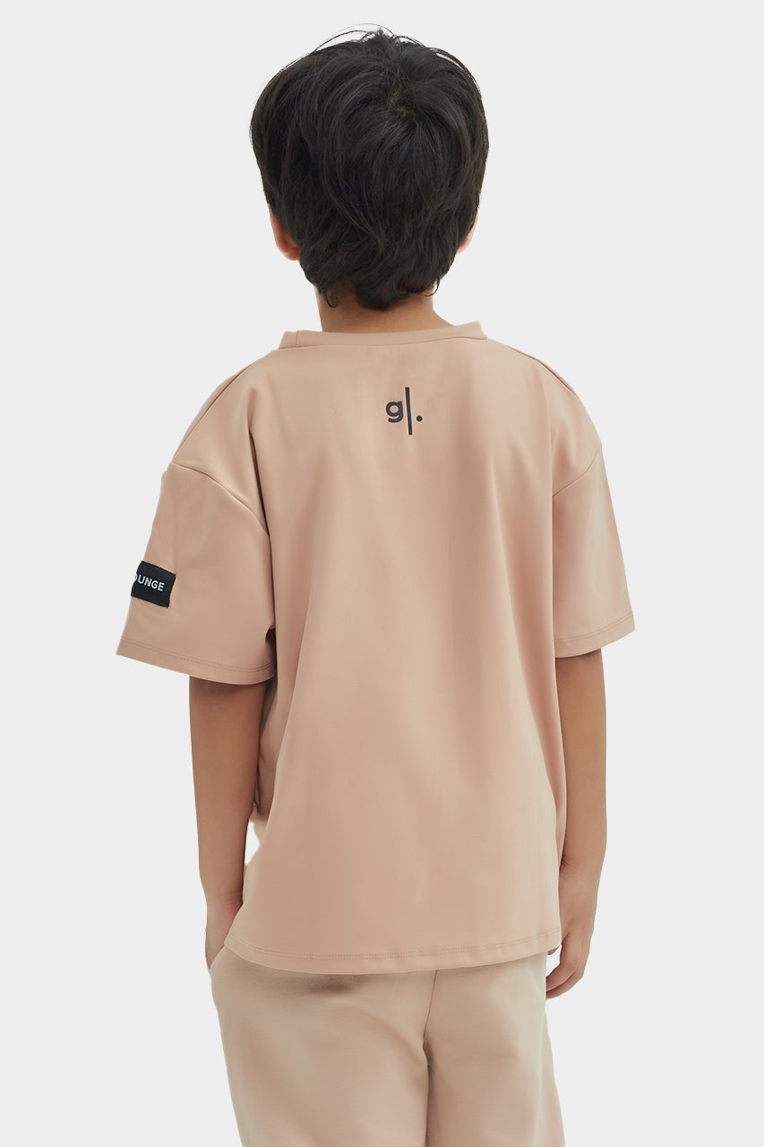 T-shirt oversize écoresponsable pour garçons