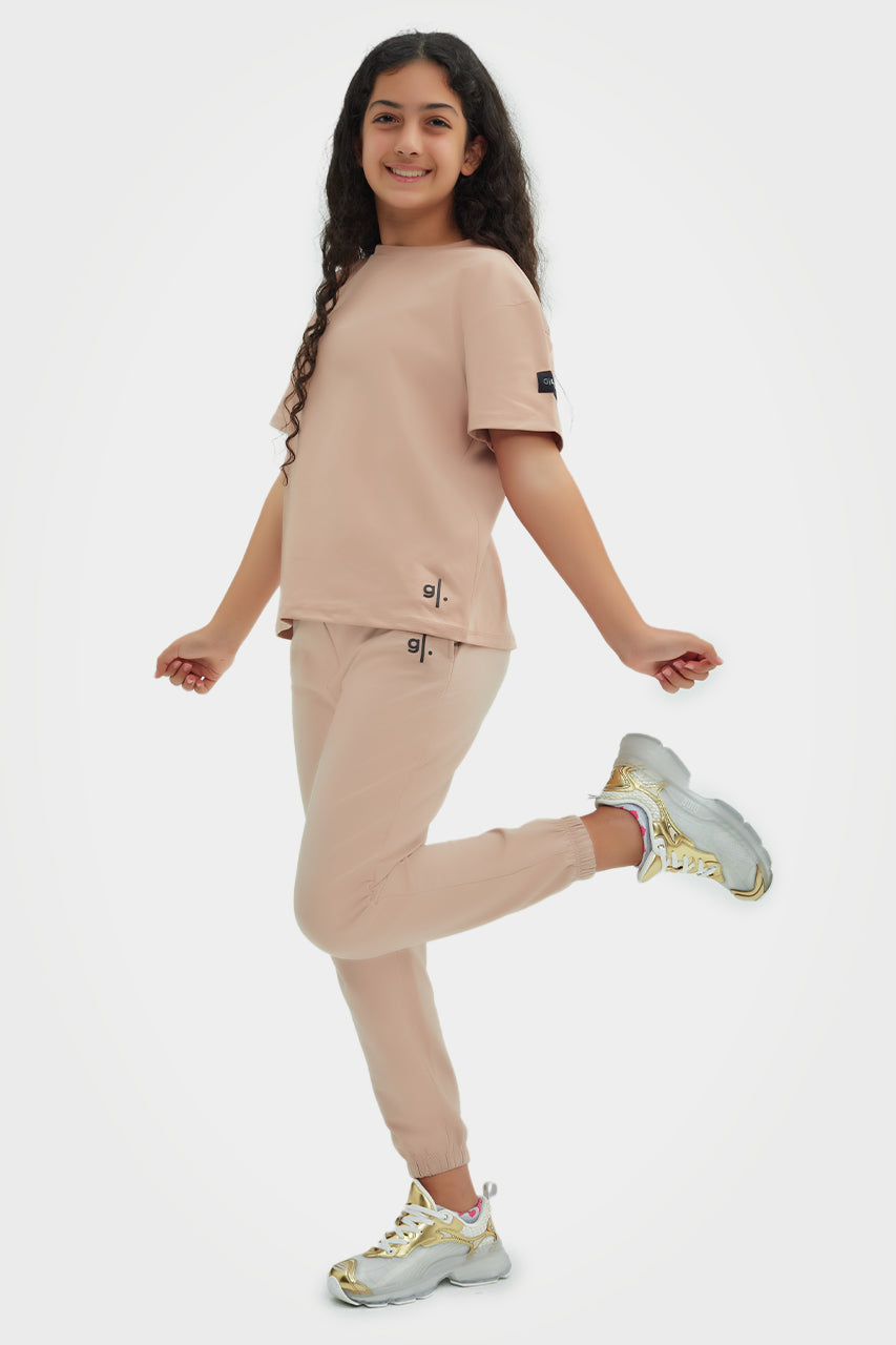 Pantalon de jogging pour filles en bambou bio