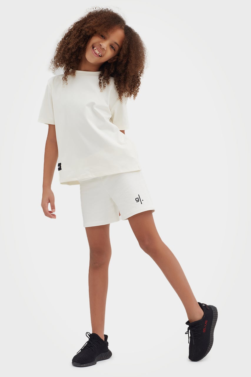 Shorts de détente pour filles en bambou bio